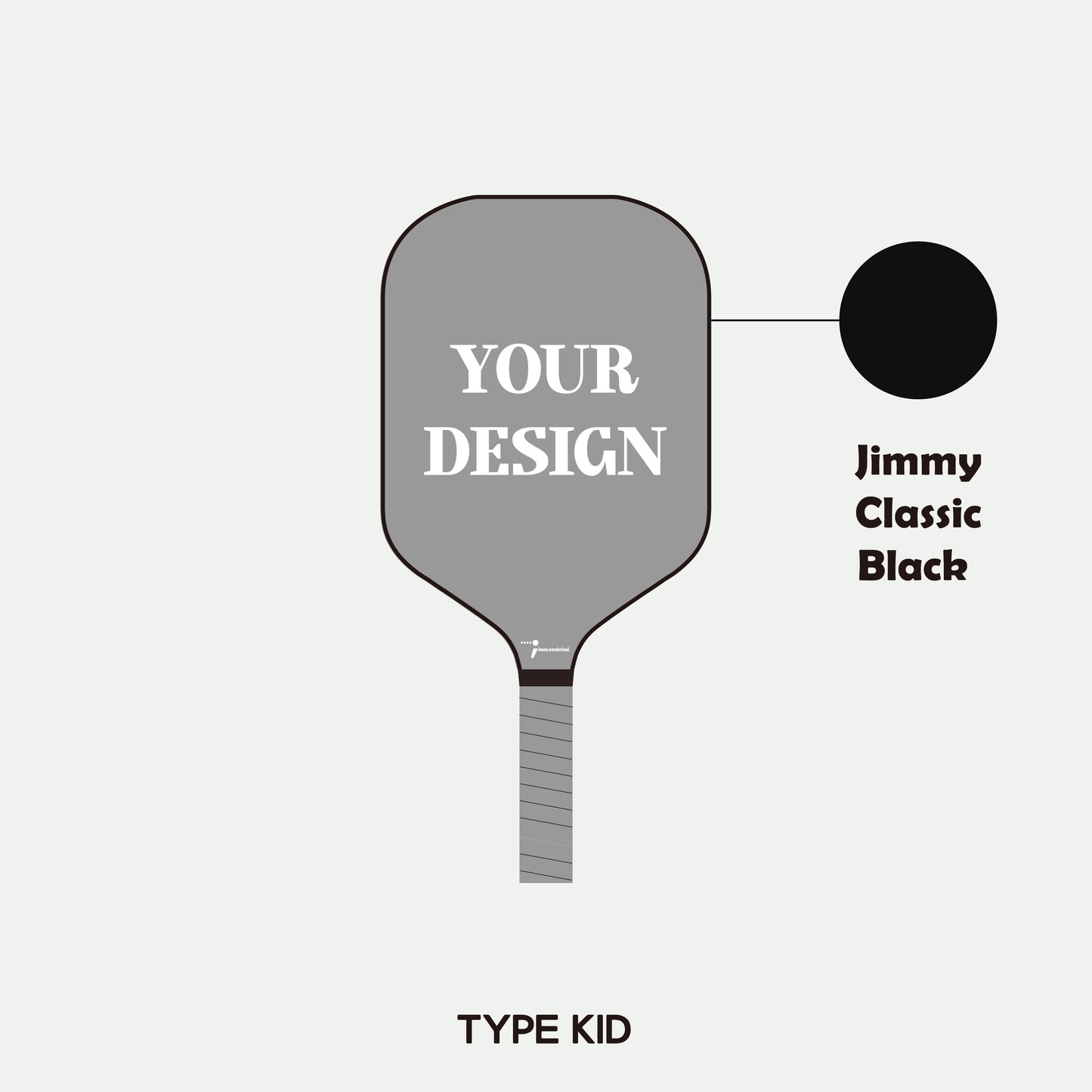 Pickleball Paddle - Kid (Customization)