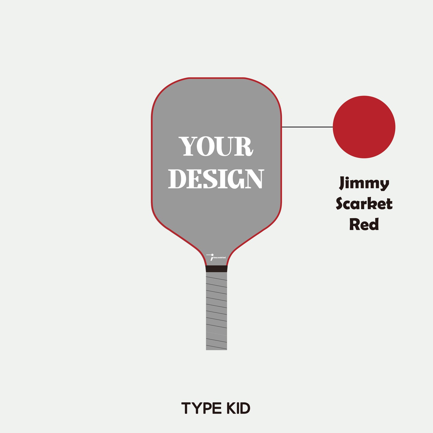 Pickleball Paddle - Kid (Customization)
