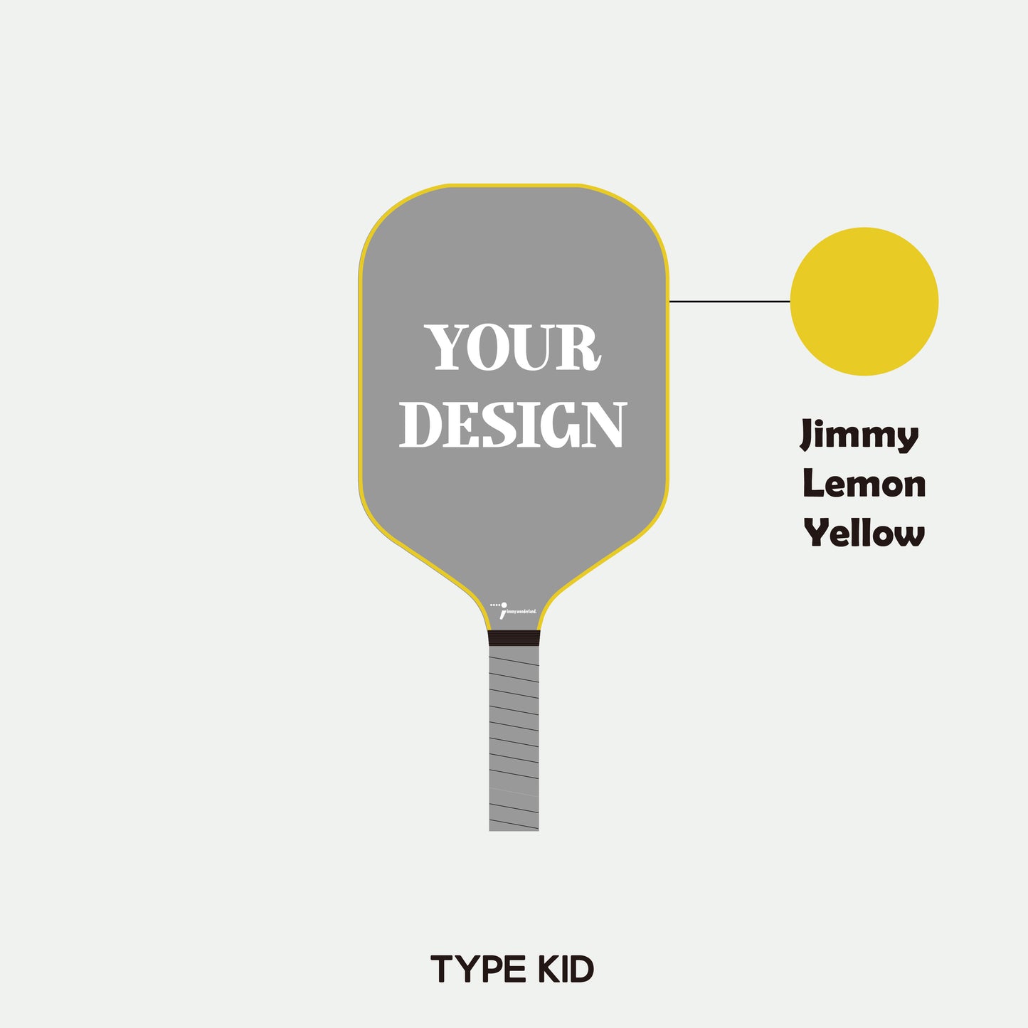 Pickleball Paddle - Kid (Customization)