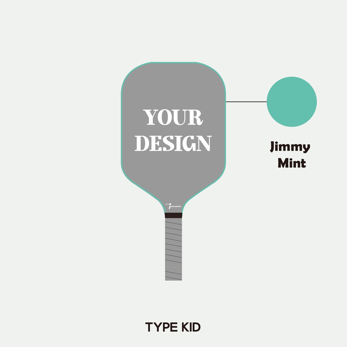 Pickleball Paddle - Kid (Customization)