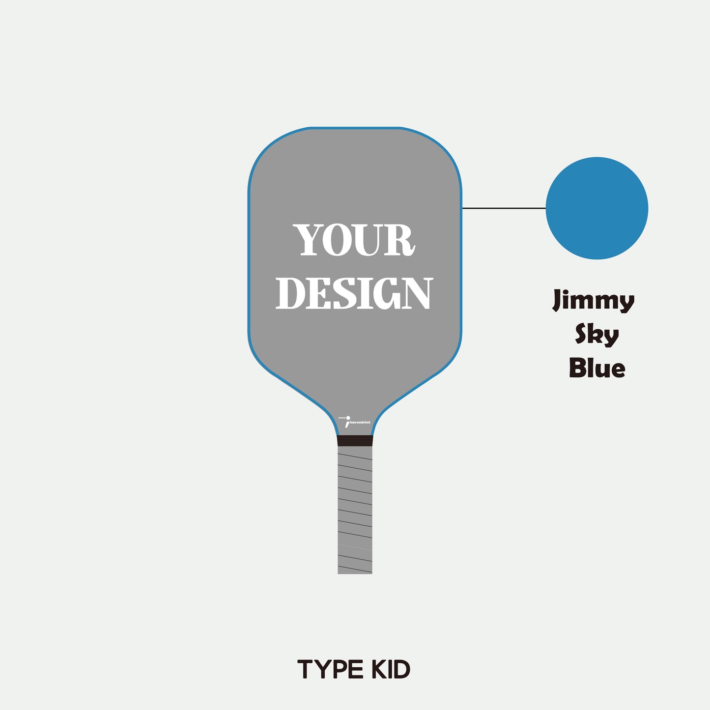 Pickleball Paddle - Kid (Customization)