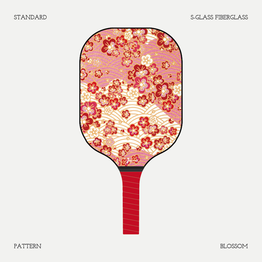 Pickleball Paddle - Pattern - Blossom