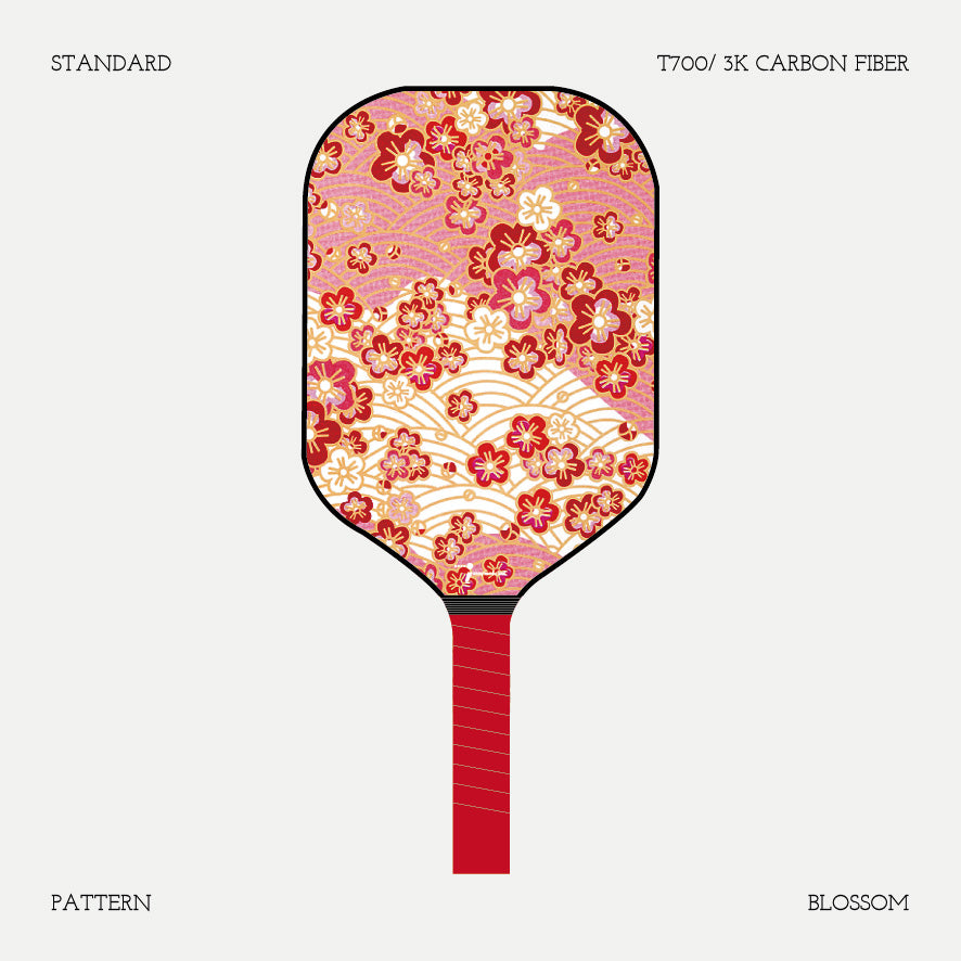 Pickleball Paddle - Pattern - Blossom