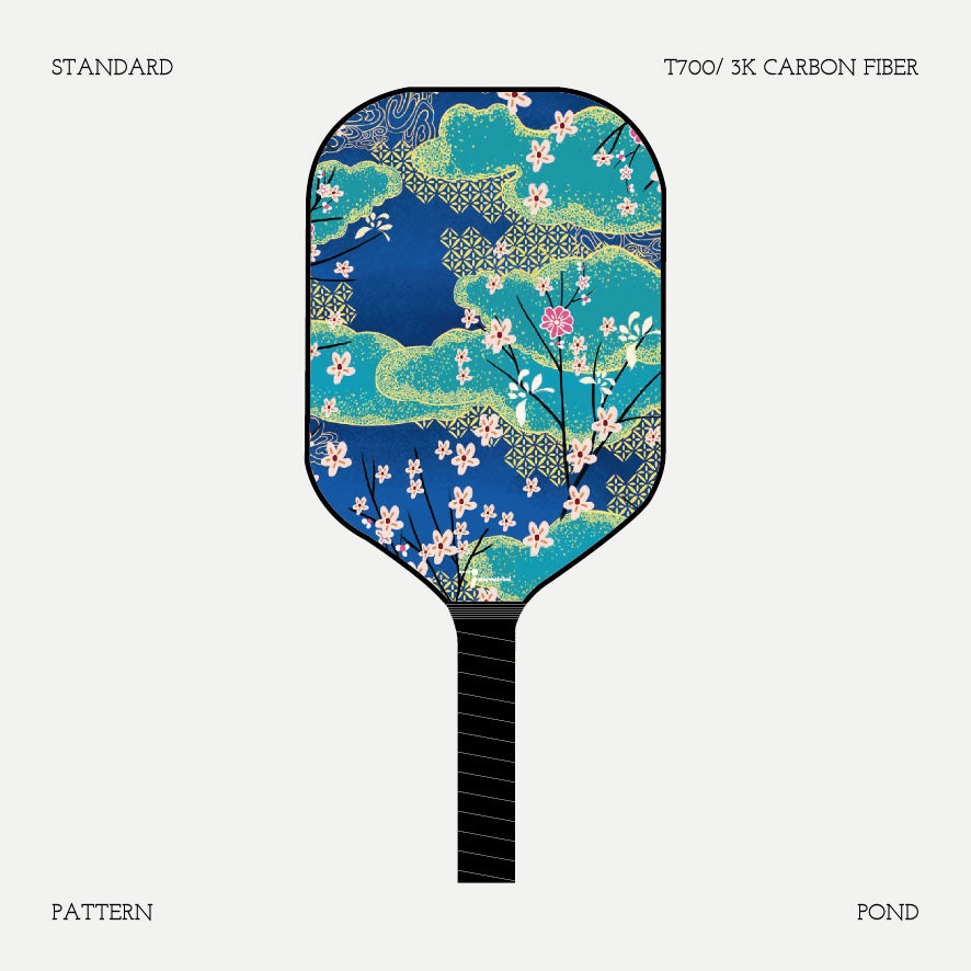 Pickleball Paddle - Pattern - Pond