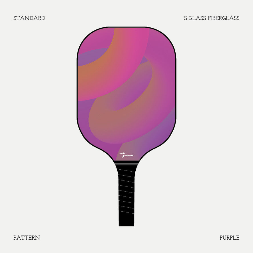 Pickleball Paddle - Abstract - Purple