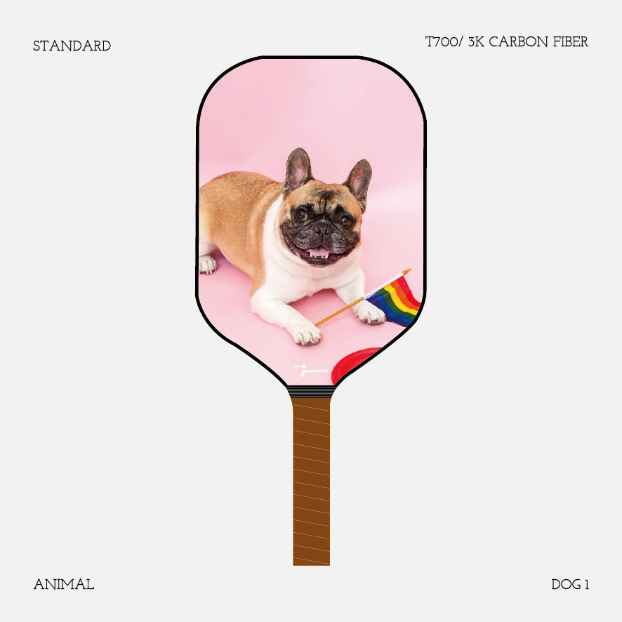Pickleball Paddle - Animal - Dog 1