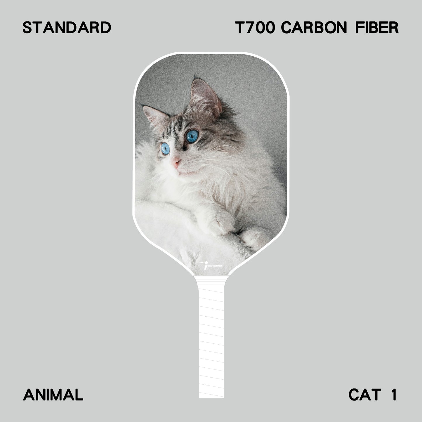 Pickleball Paddle - Animal - Cat 1