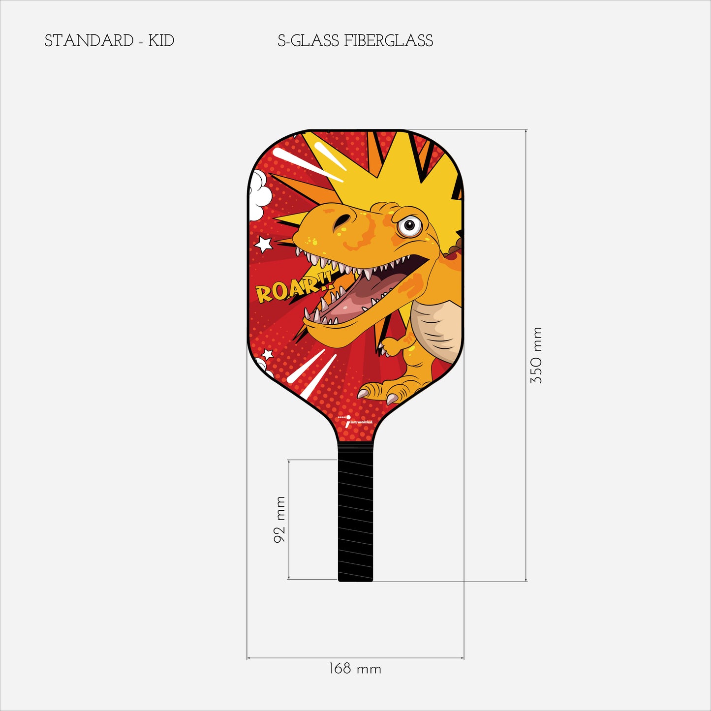 Pickleball Paddle - Kid - Dinosaur 2
