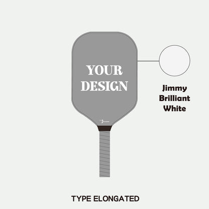 Pickleball Paddle - Adult T700 Carbon Fiber (Elongated) (Customization)