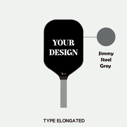 Pickleball Paddle - Adult T700 Carbon Fiber (Elongated) (Customization)