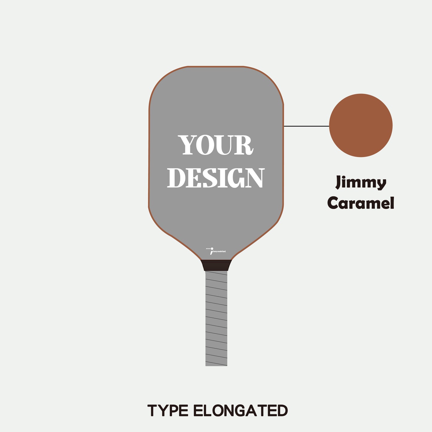 Pickleball Paddle - Adult T700 Carbon Fiber (Elongated) (Customization)