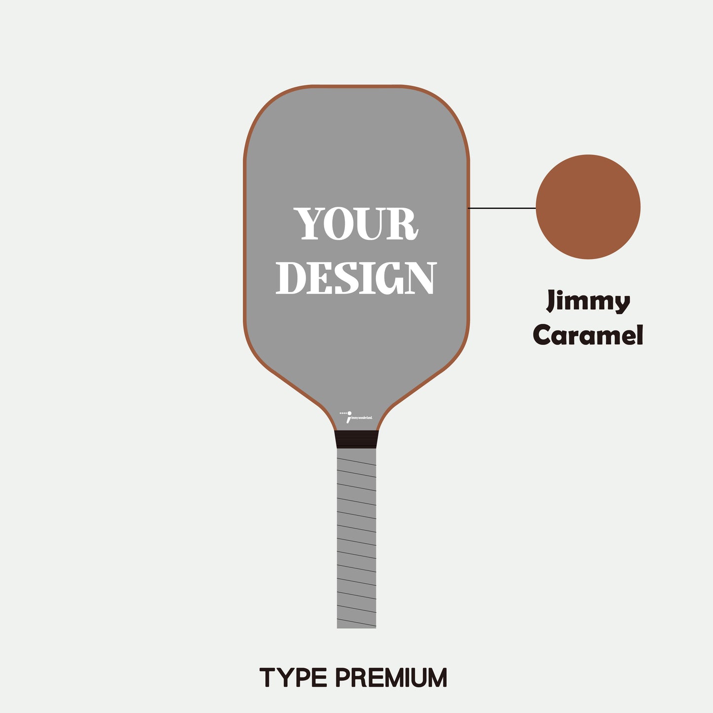 Pickleball Paddle - Adult T700 Carbon Fiber (Premium) (Customization)