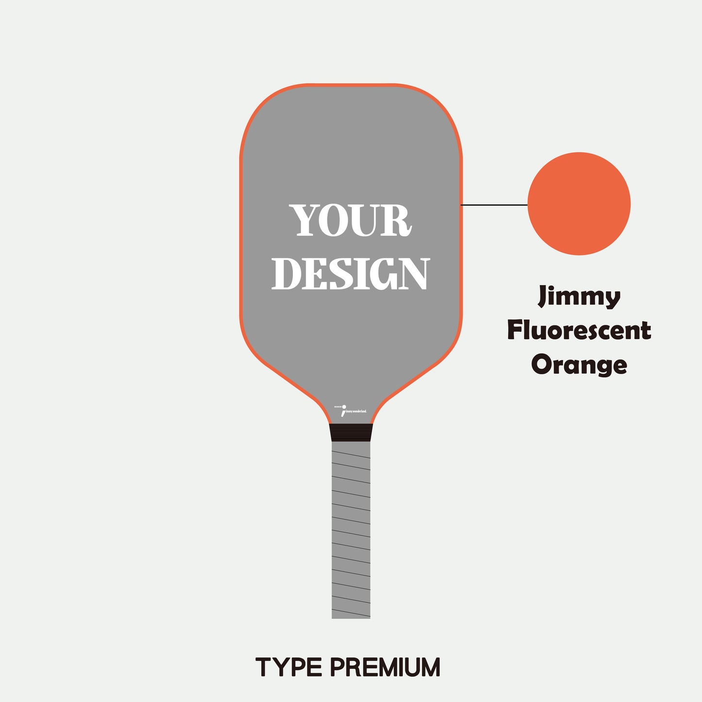 Pickleball Paddle - Adult T700 Carbon Fiber (Premium) (Customization)