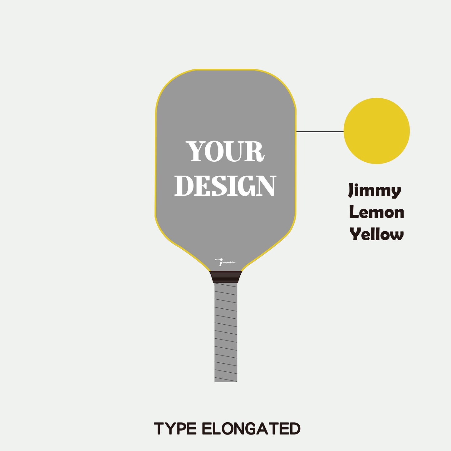 Pickleball Paddle - Adult T700 Carbon Fiber (Elongated) (Customization)