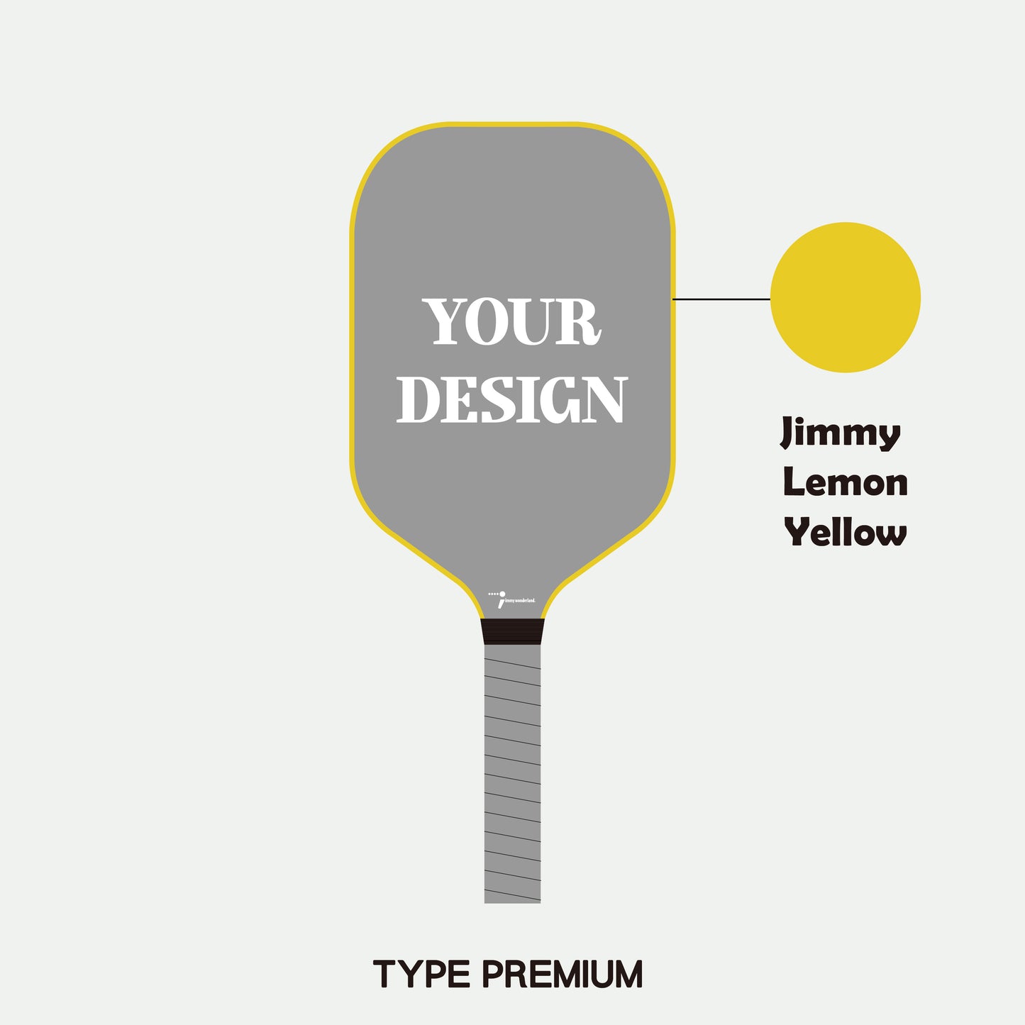 Pickleball Paddle - Adult T700 Carbon Fiber (Premium) (Customization)