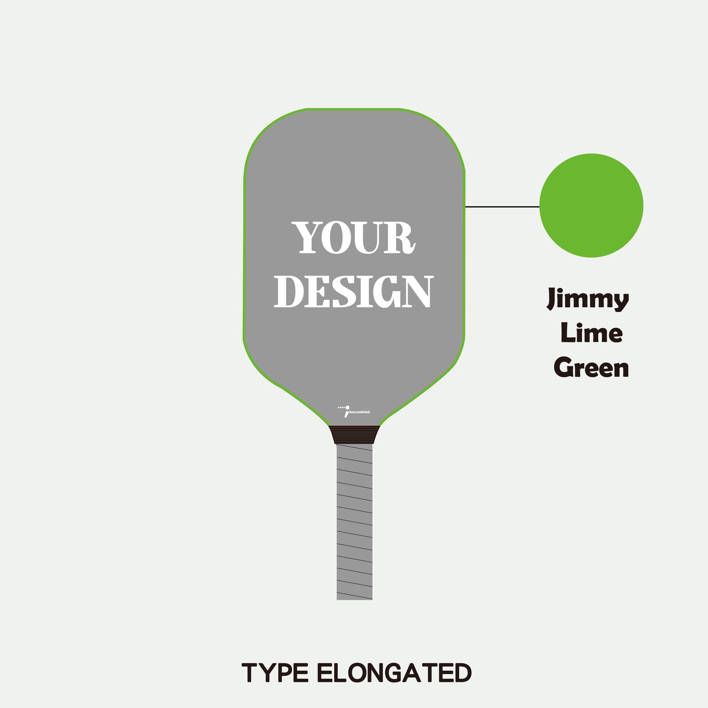 Pickleball Paddle - Adult T700 Carbon Fiber (Elongated) (Customization)