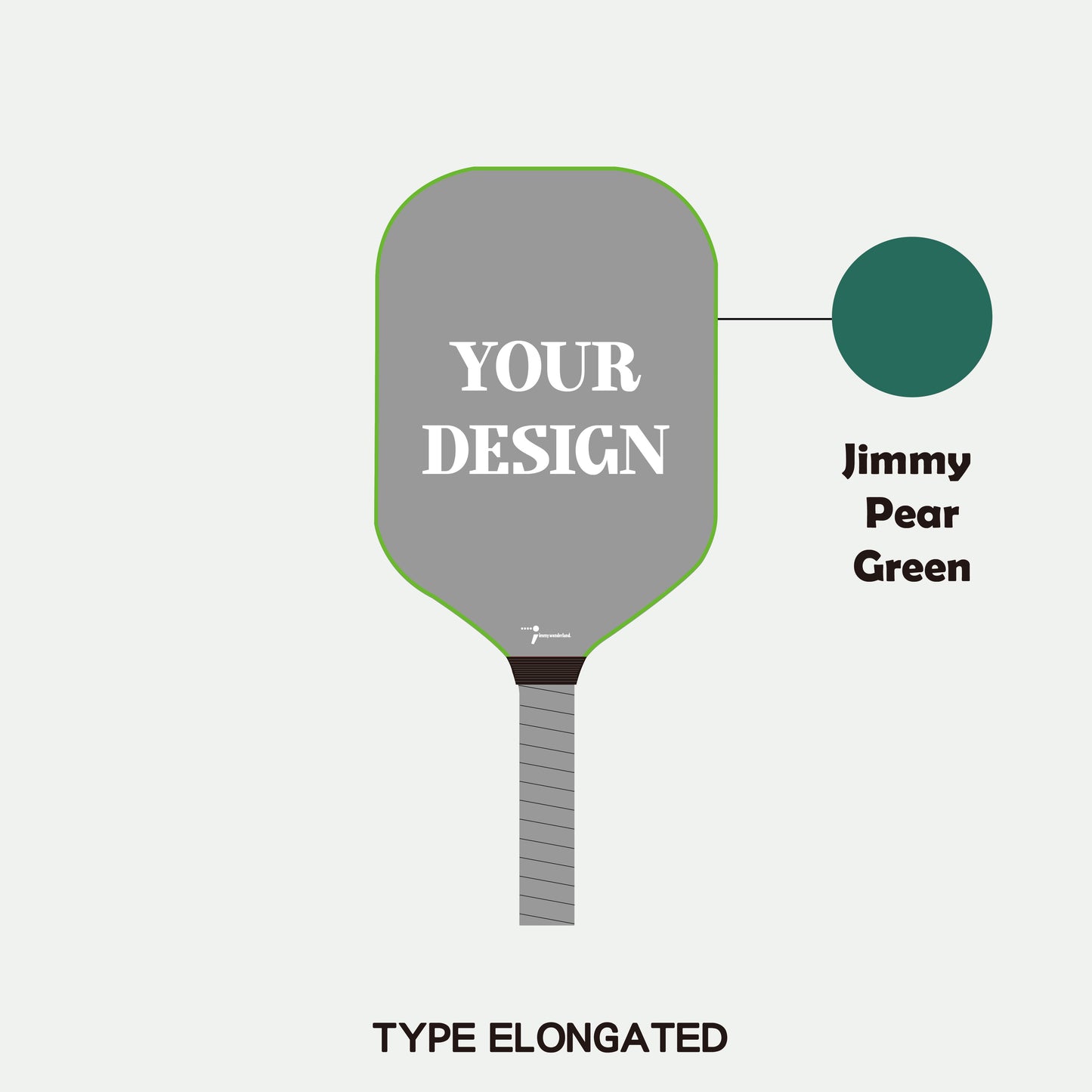 Pickleball Paddle - Adult T700 Carbon Fiber (Elongated) (Customization)