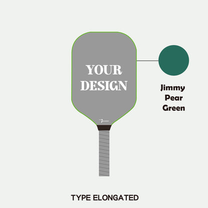 Pickleball Paddle - Adult T700 Carbon Fiber (Elongated) (Customization)