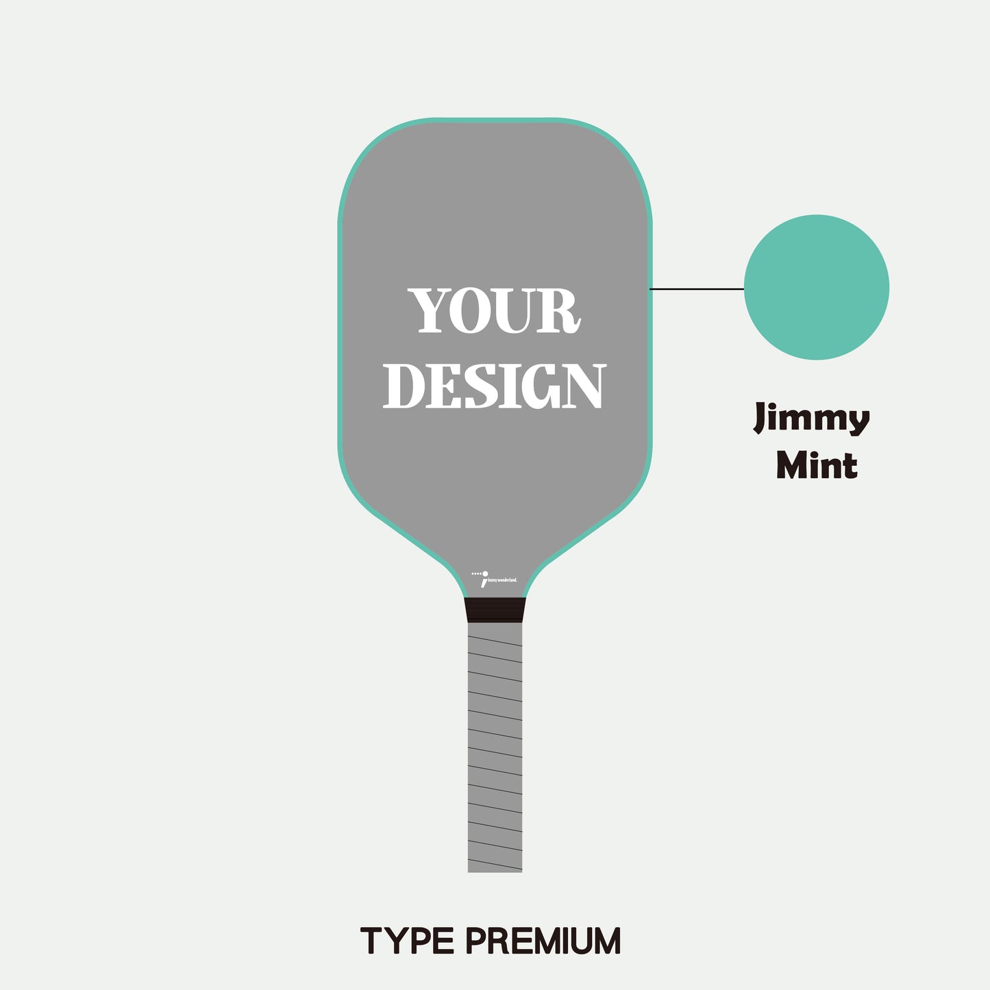 Pickleball Paddle - Adult T700 Carbon Fiber (Premium) (Customization)