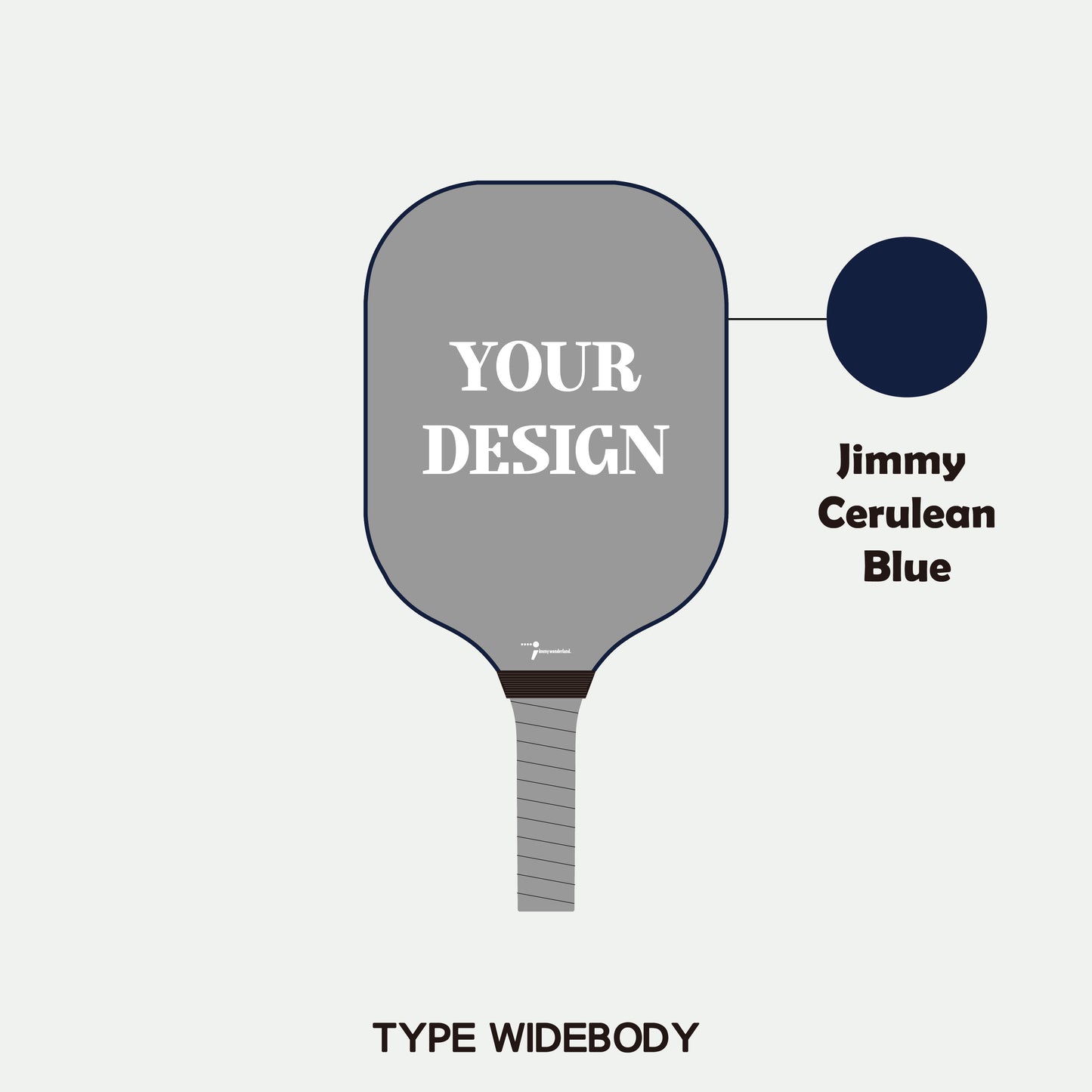 Pickleball Paddle - Adult  S-glass Fiberglass (Widebody)  (Customization)