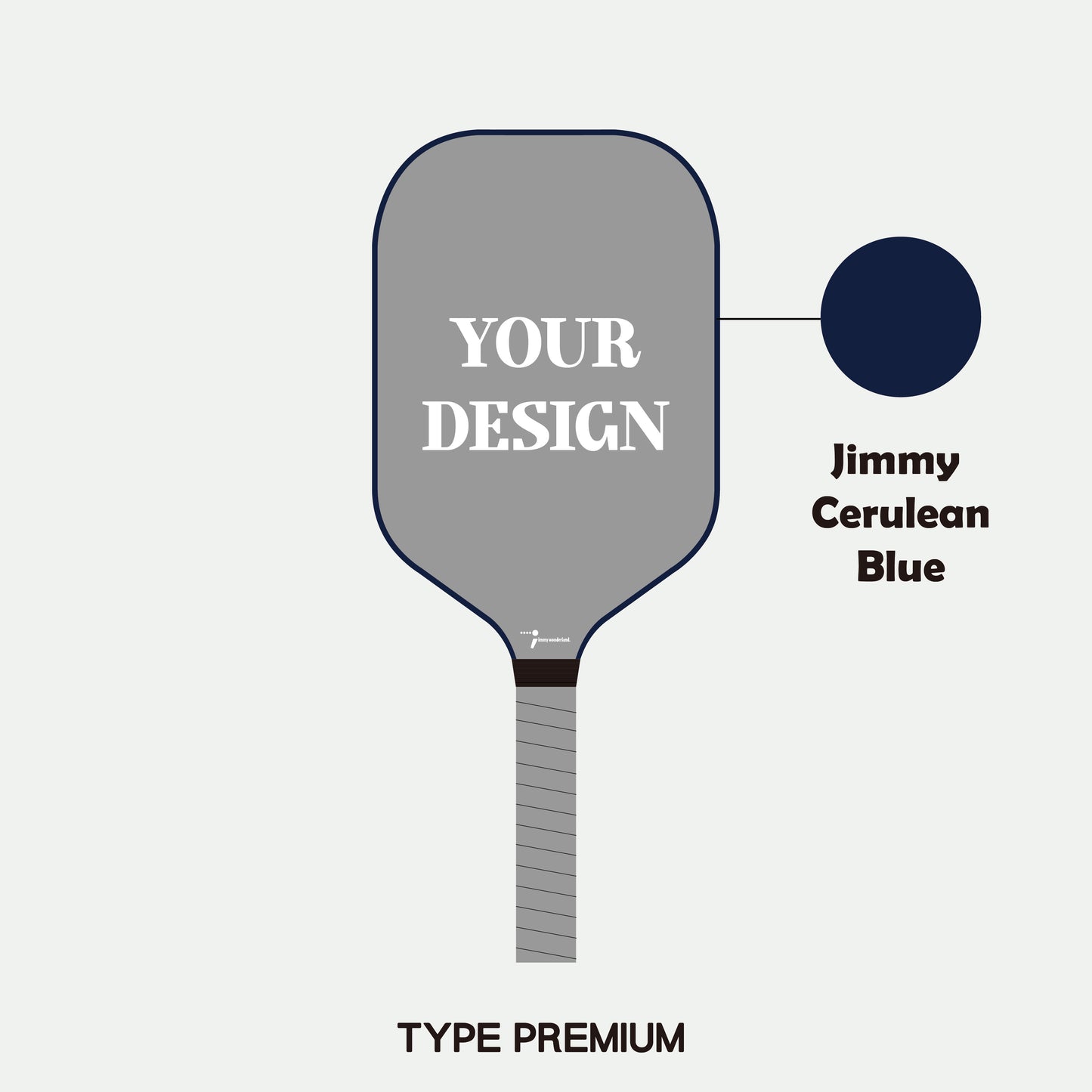 Pickleball Paddle - Adult T700 Carbon Fiber (Premium) (Customization)