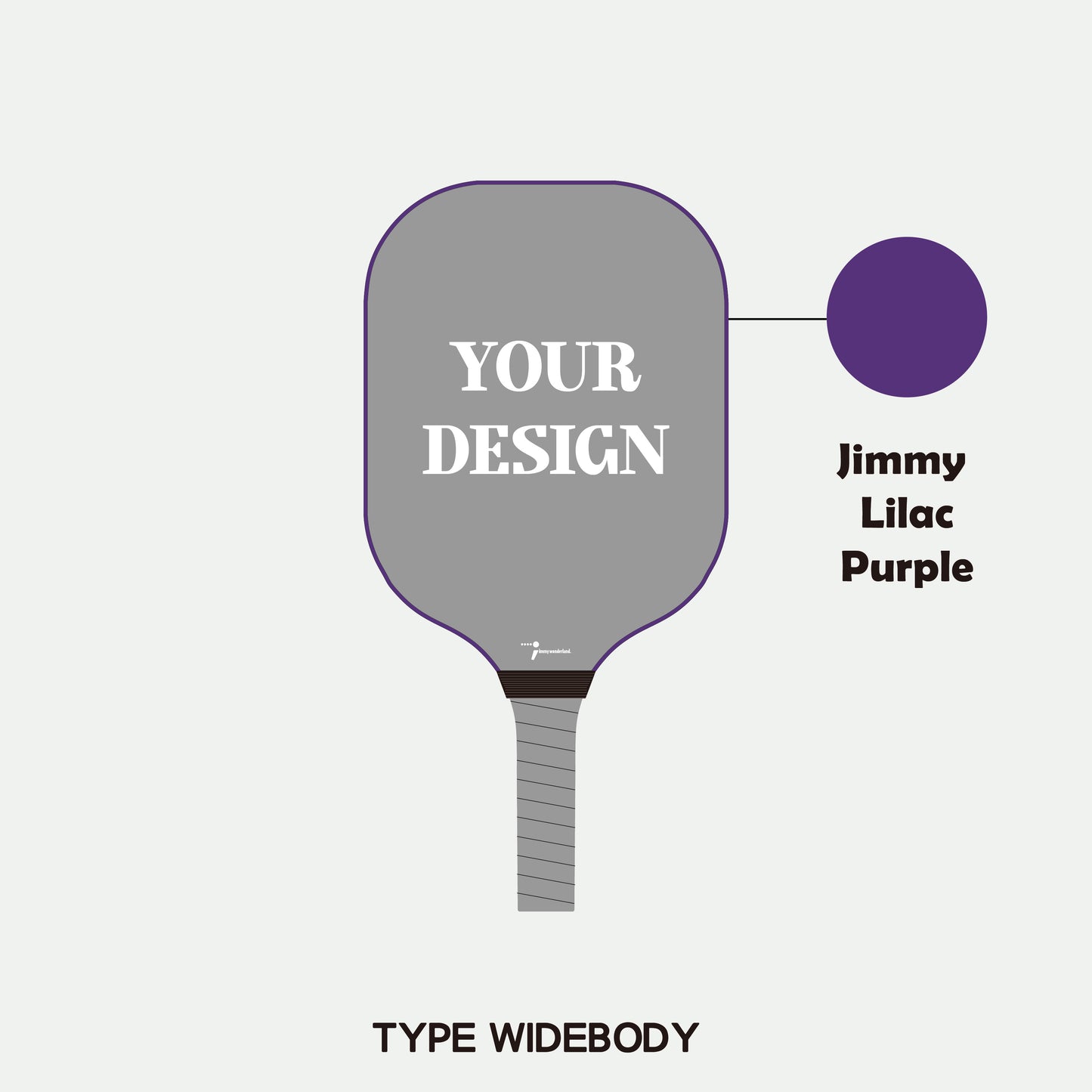 Pickleball Paddle - Adult  S-glass Fiberglass (Widebody)  (Customization)