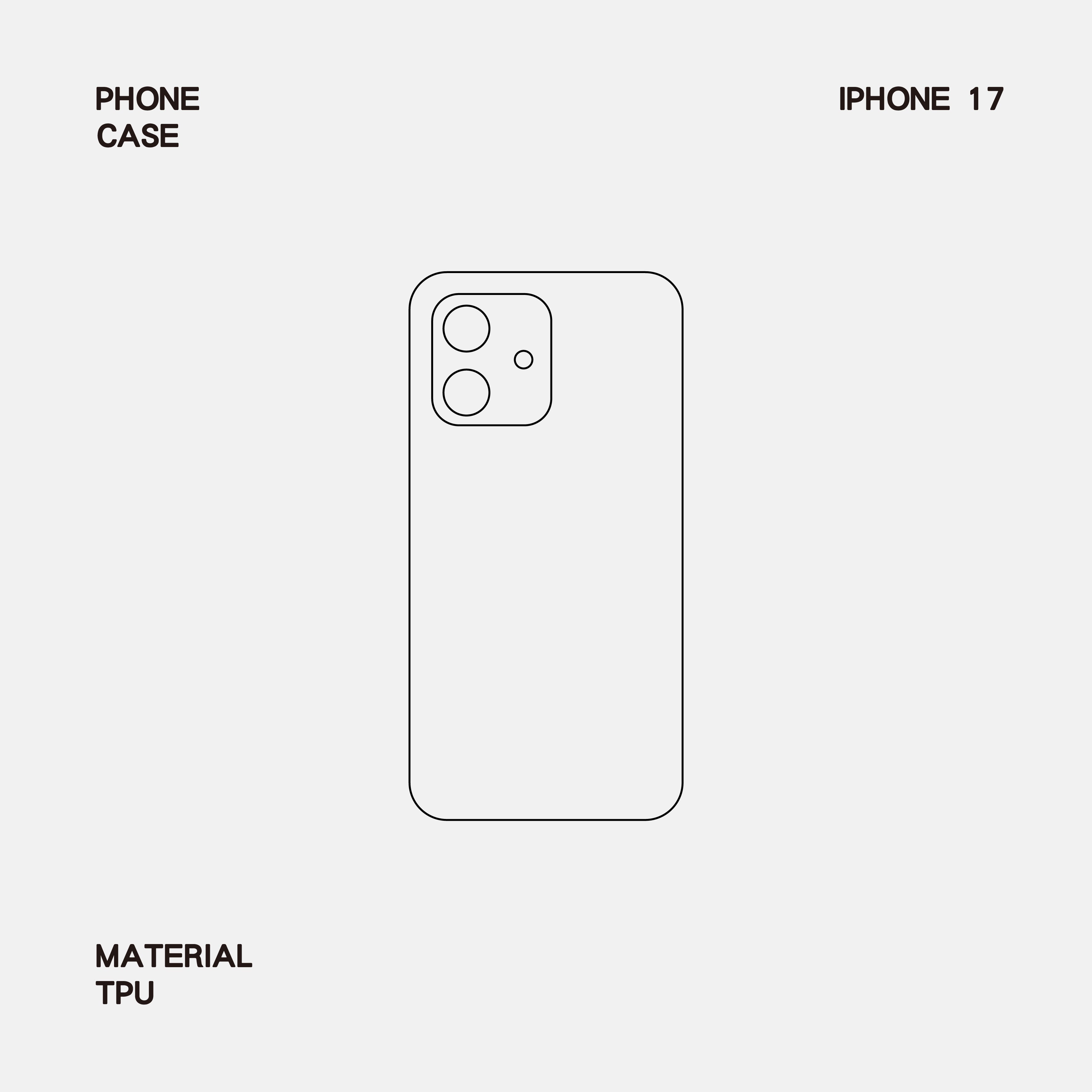 IPhone Case - 17 serie (Customization)