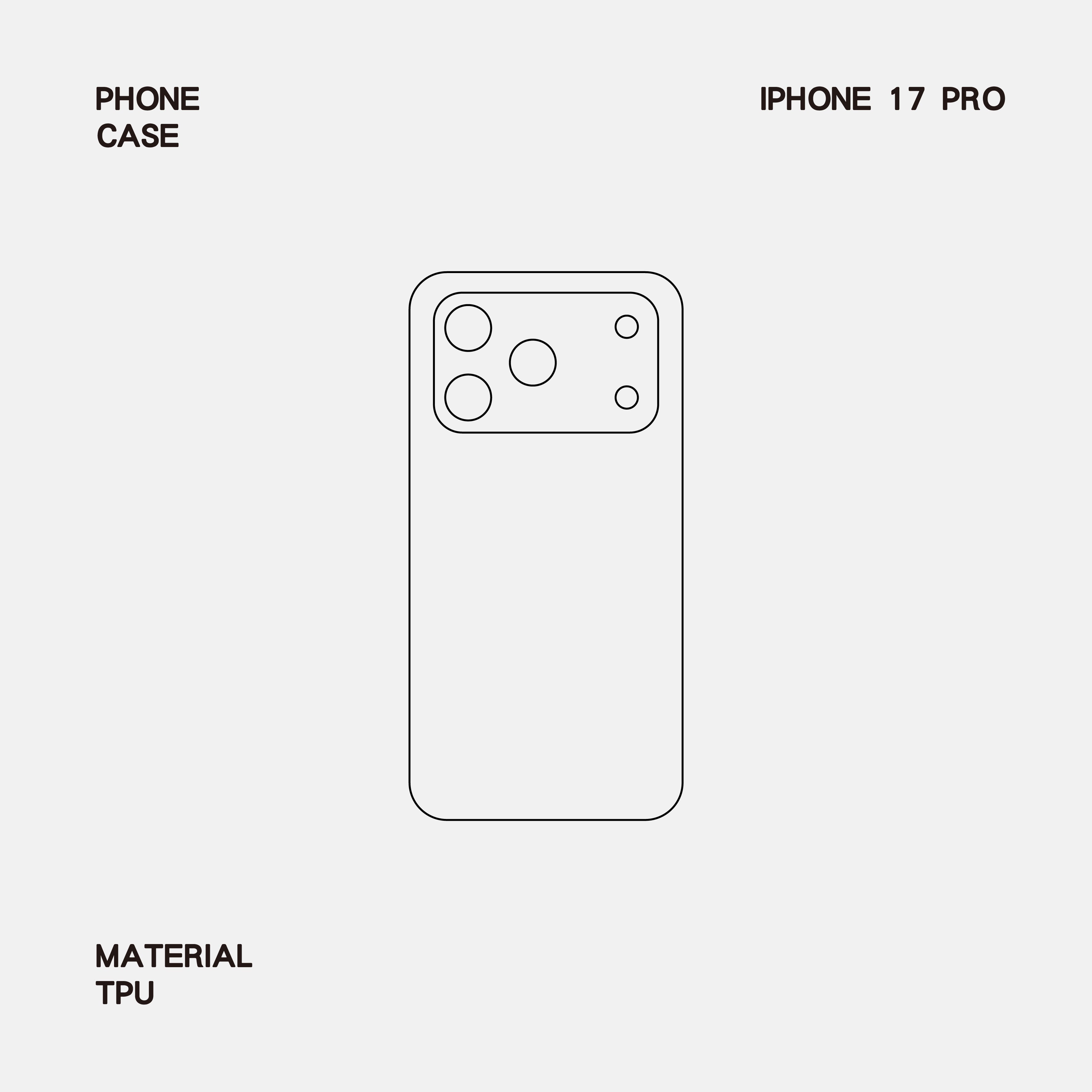 IPhone Case - 17 serie (Customization)