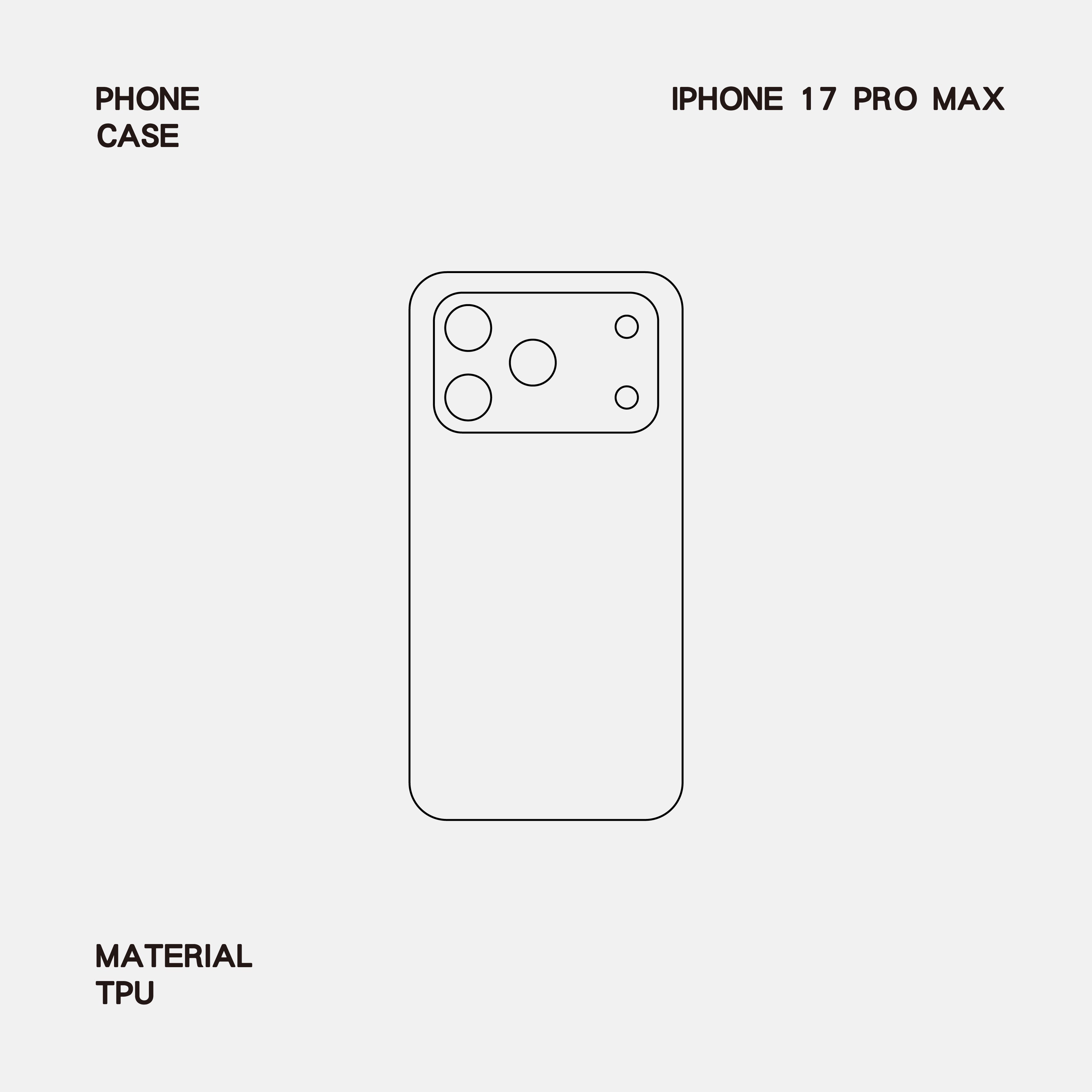 IPhone Case - 17 serie (Customization)