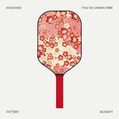 Pickleball Paddle - Pattern - Blossom