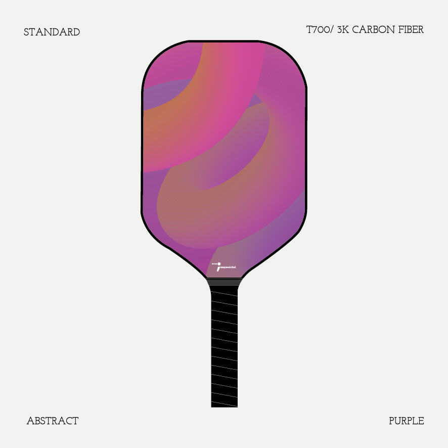 Pickleball Paddle - Abstract - Purple