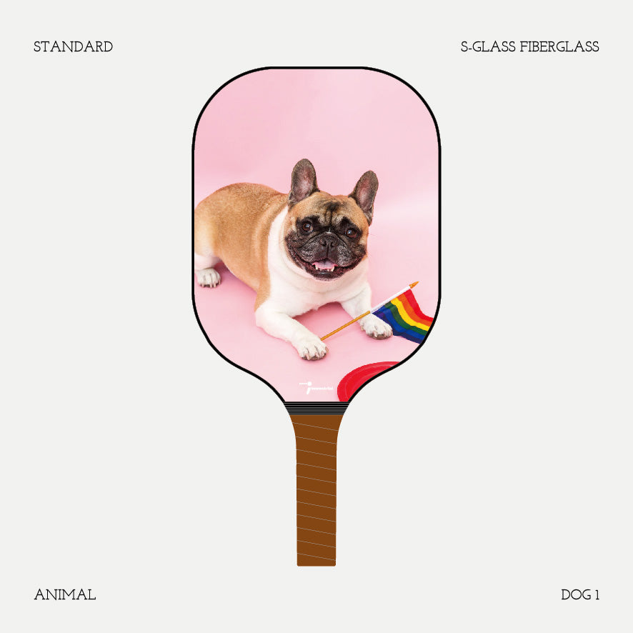 Pickleball Paddle - Animal  - Dog 1
