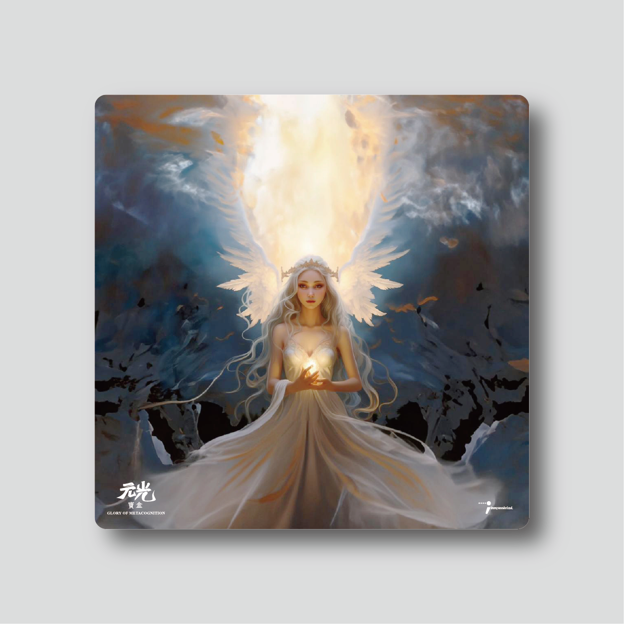 Ceramic Coaster - Glory of Metacognition - Hanna