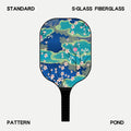 Pickleball Paddle - Pattern - Pond