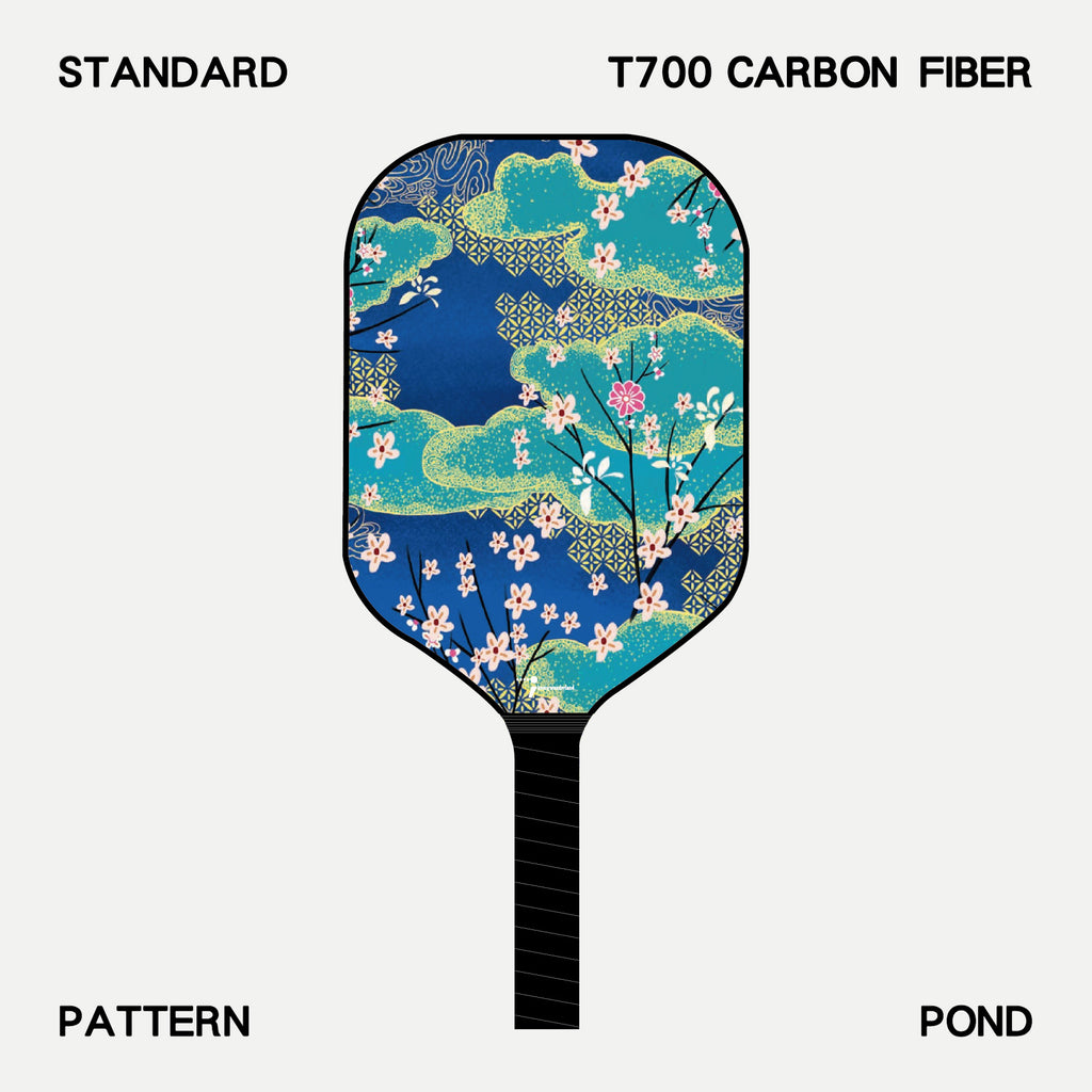 Pickleball Paddle - Pattern - Pond