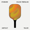 Pickleball Paddle - Abstract - Orange
