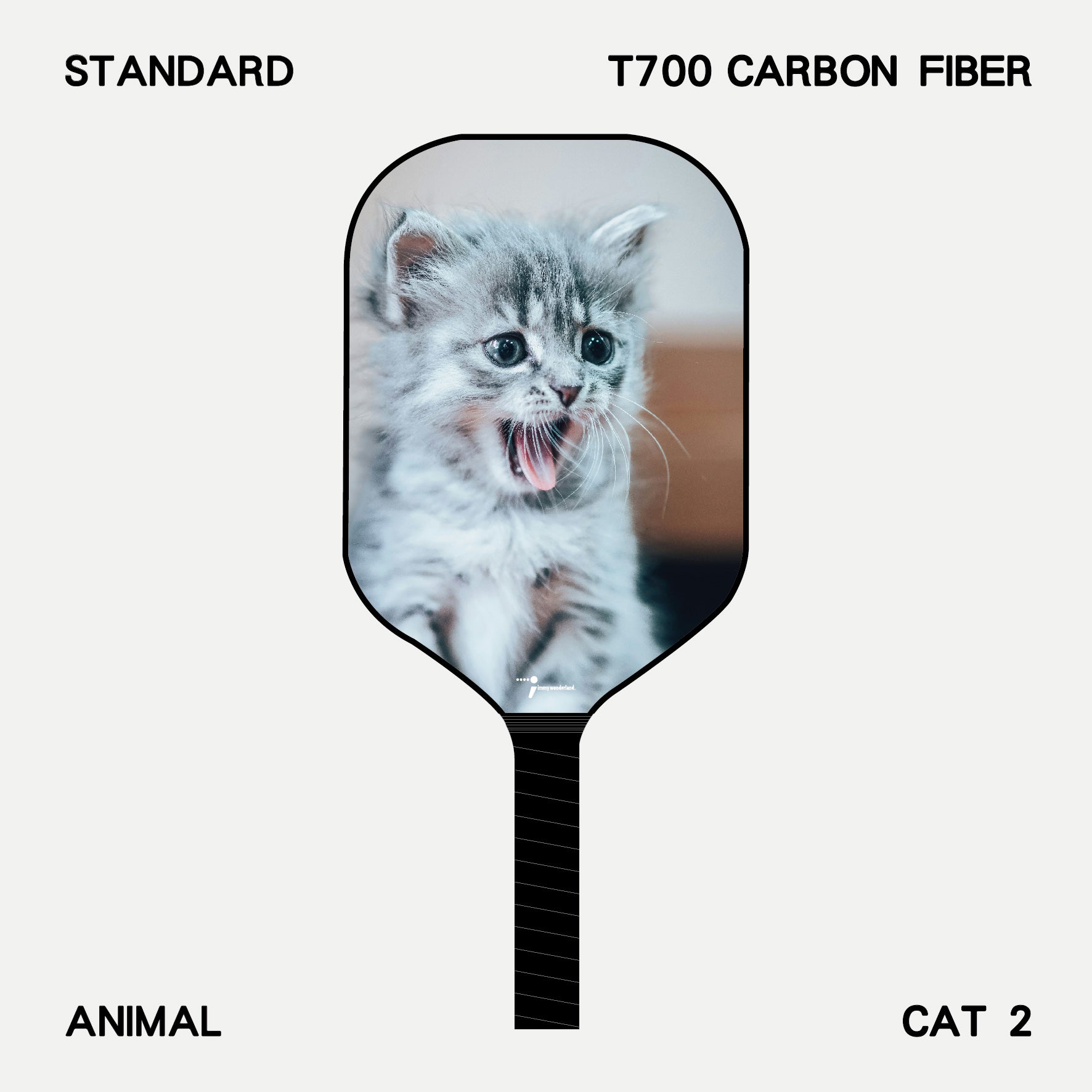 Pickleball Paddle - Animal  - Cat 2