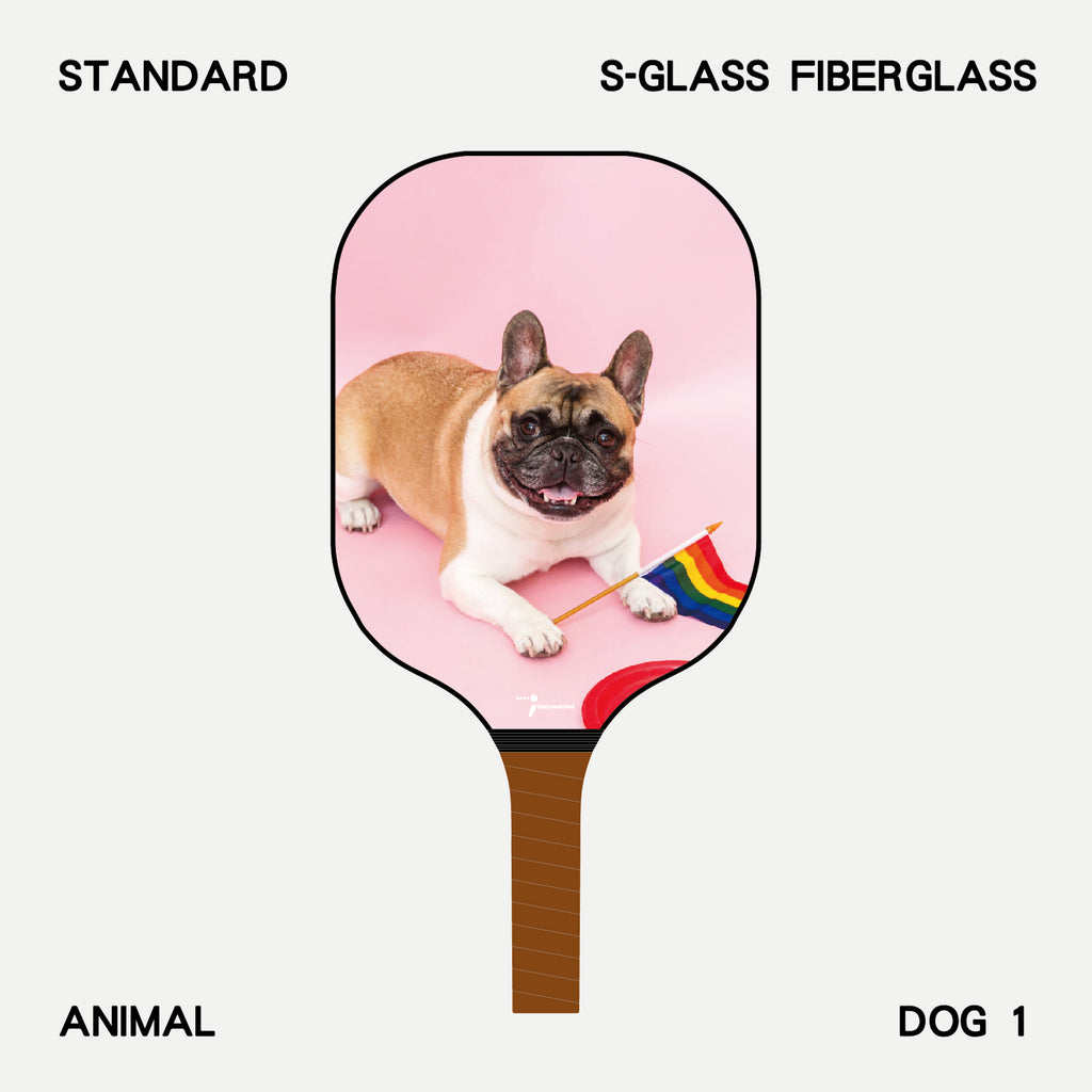 Pickleball Paddle - Animal  - Dog 1