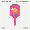 Pickleball Paddle - Kid - Pixel Flower