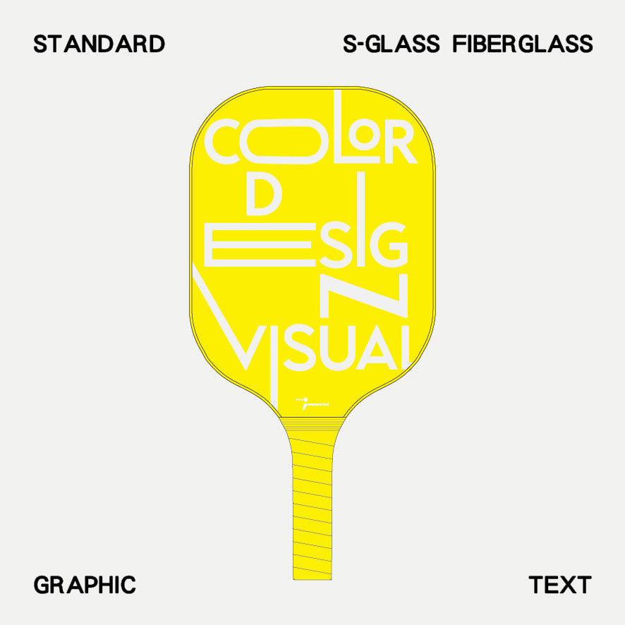 Pickleball Paddle - Graphic - Text