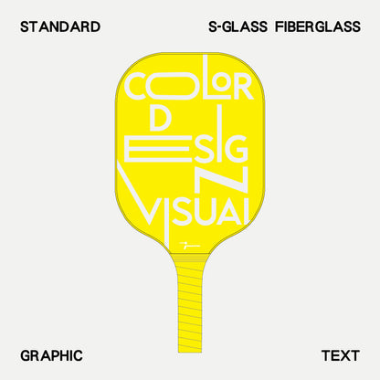 Pickleball Paddle - Graphic - Text