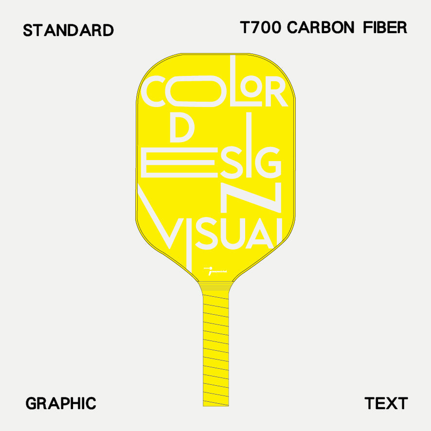 Pickleball Paddle - Graphic - Text