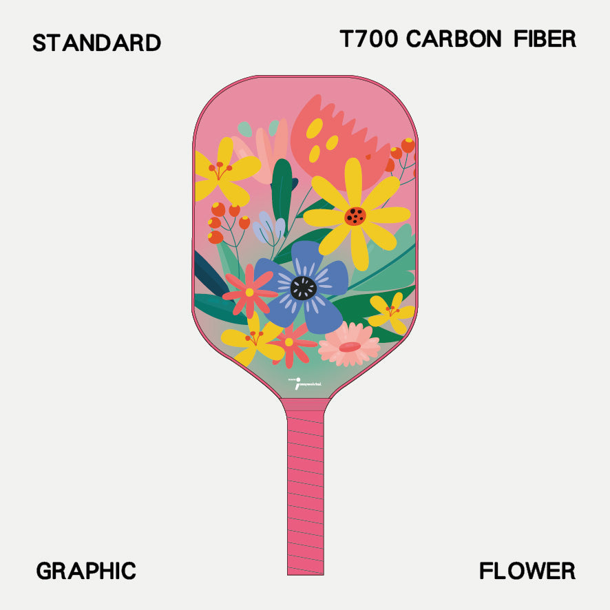 Pickleball Paddle - Graphic - Flower