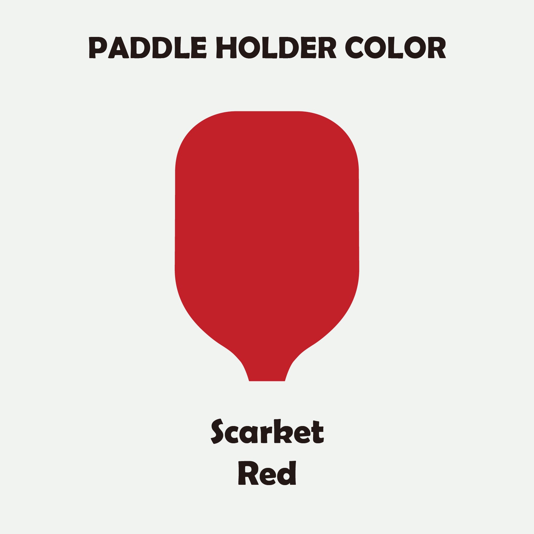 Pickleball Paddle Holder - Color Customization (50pcs)