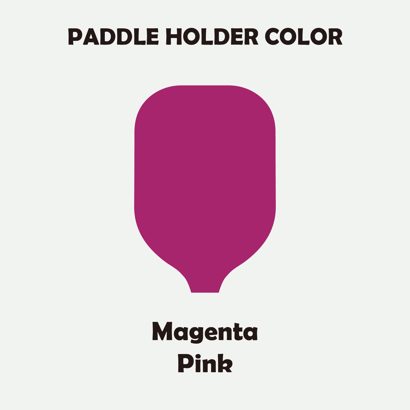 Pickleball Paddle Holder - Color Customization (50pcs)