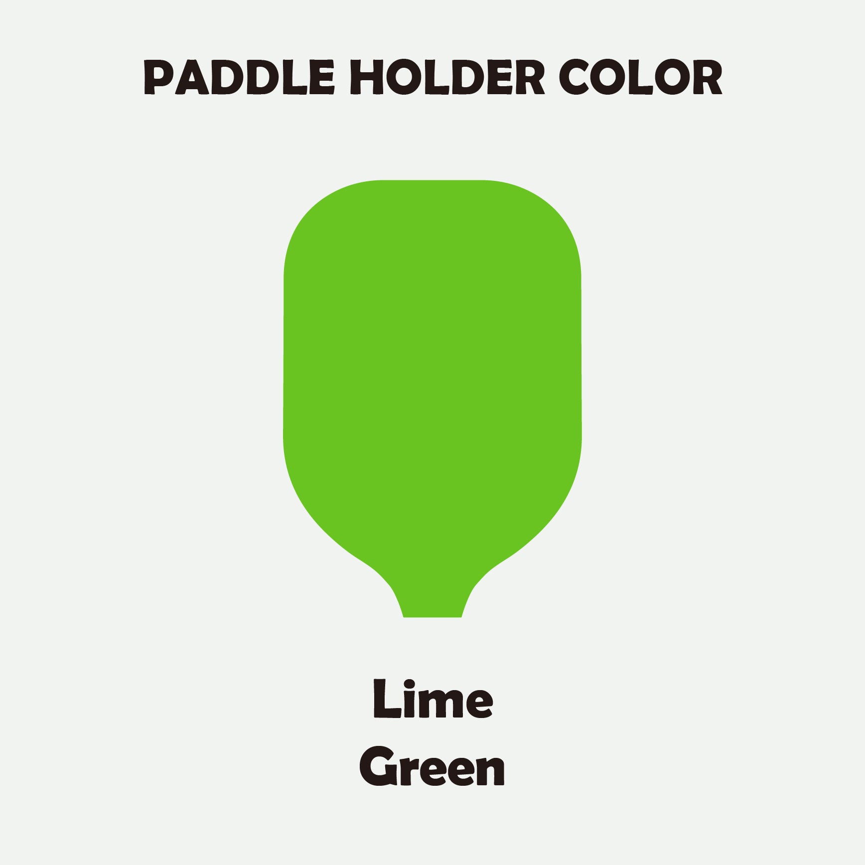 Pickleball Paddle Holder - Color Customization (50pcs)