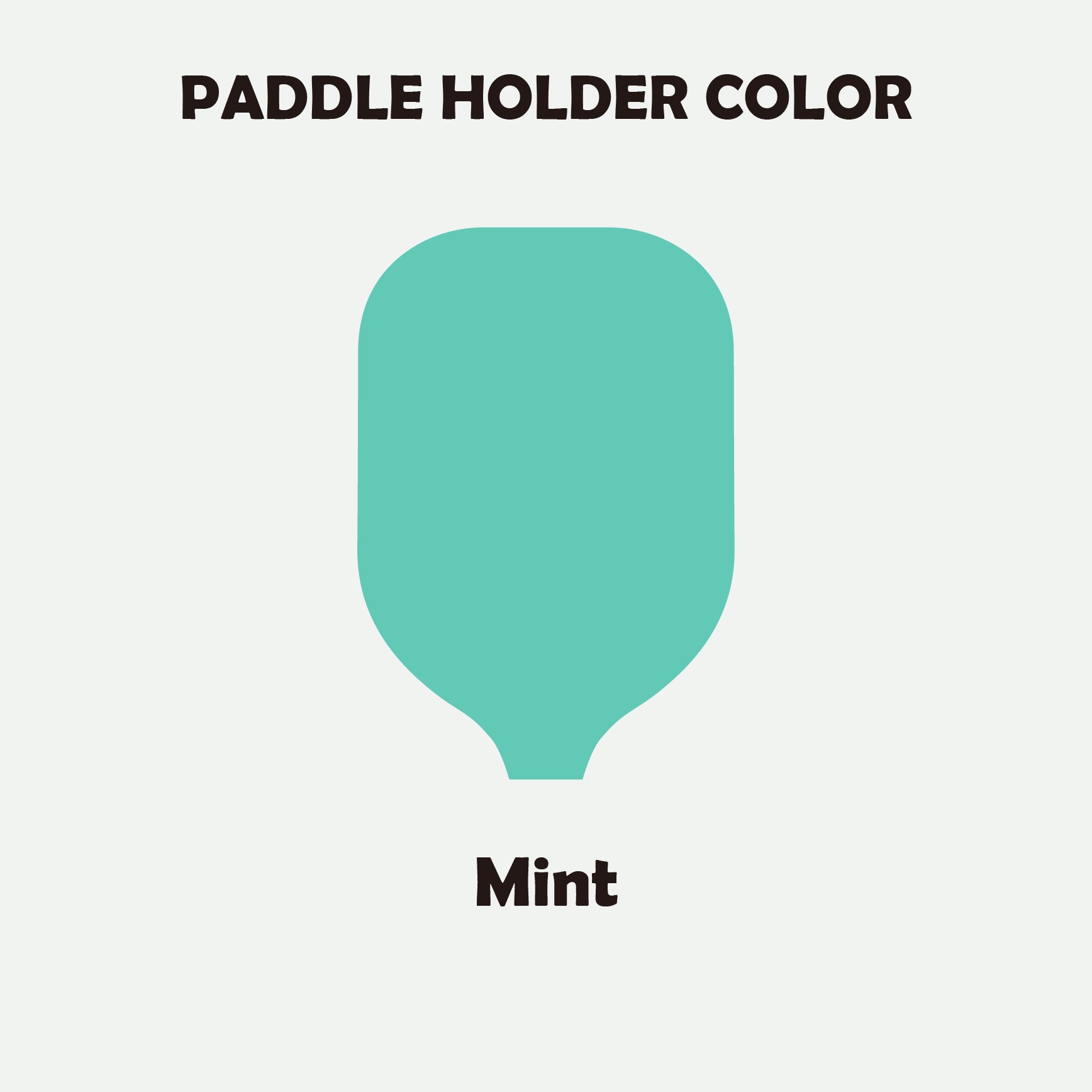 Pickleball Paddle Holder - Color Customization (50pcs)