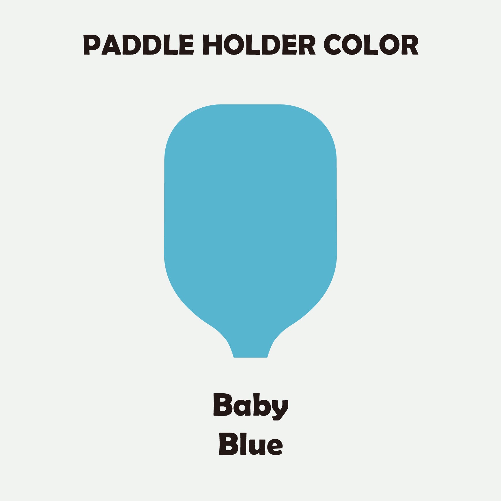 Pickleball Paddle Holder - Color Customization (50pcs)