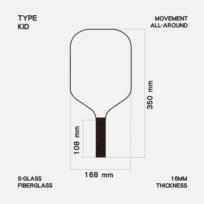 Pickleball Paddle - Kid - Pixel Cautus