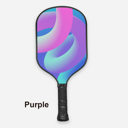 Pickleball Paddle - Abstract - Purple